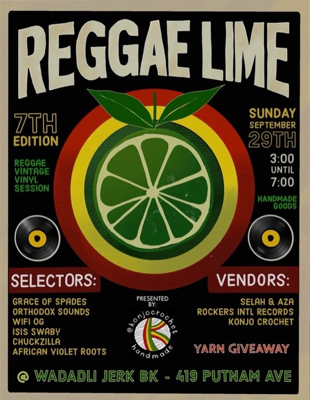 Reggae Lime September 2024 Event